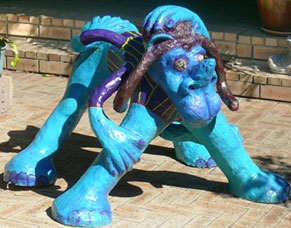 Big Bluey, Rockingham 2009.